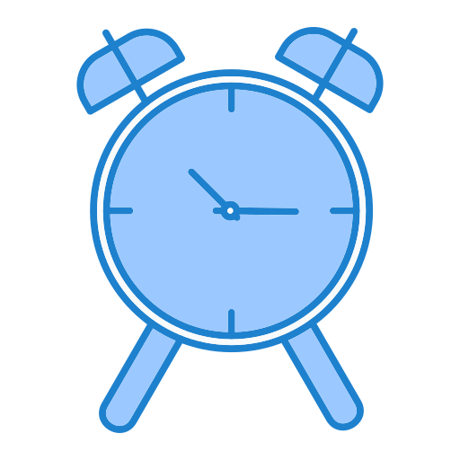 orologio da tavolo Generic Blue icona