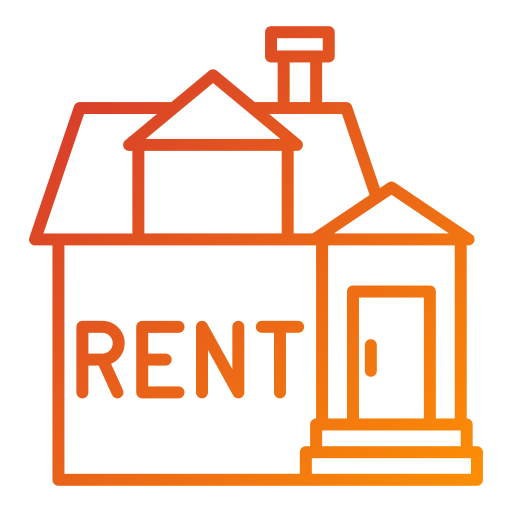 House rental Generic Gradient icon