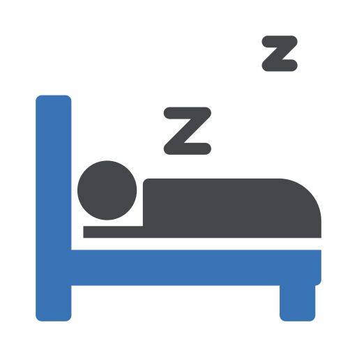 Bed Generic Blue icon