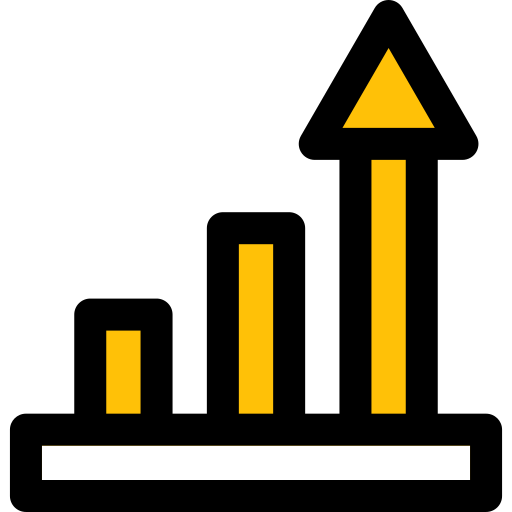 Growth chart Generic Fill & Lineal icon