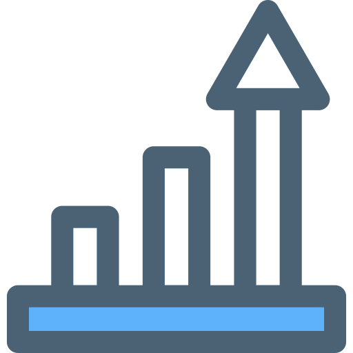 Growth chart Generic Fill & Lineal icon