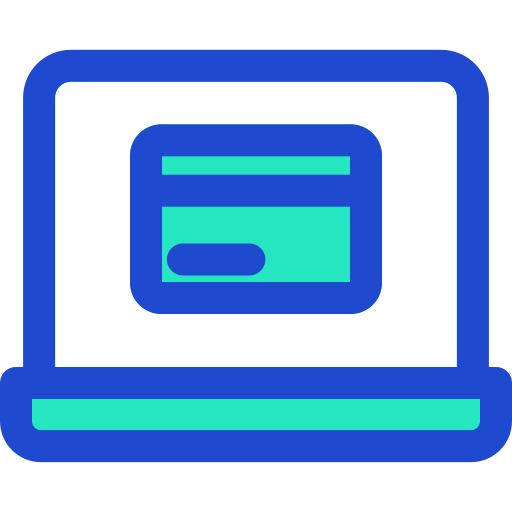 karta kredytowa Generic Fill & Lineal ikona