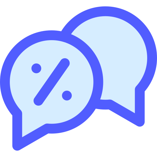 chatten Generic Blue icoon