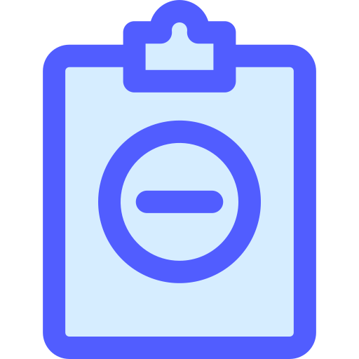 portapapeles Generic Blue icono