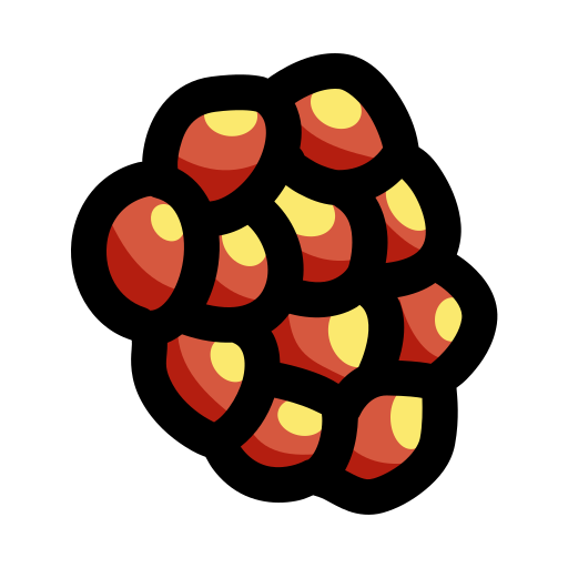 산딸기 Generic Outline Color icon