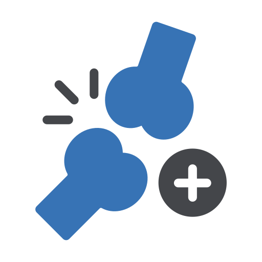 Коленный сустав Generic Blue иконка