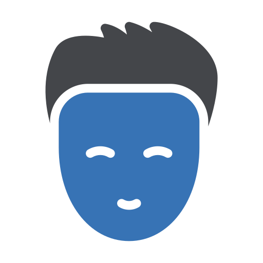 cheveux Generic Blue Icône