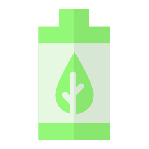 Öko-batterie Generic Flat icon
