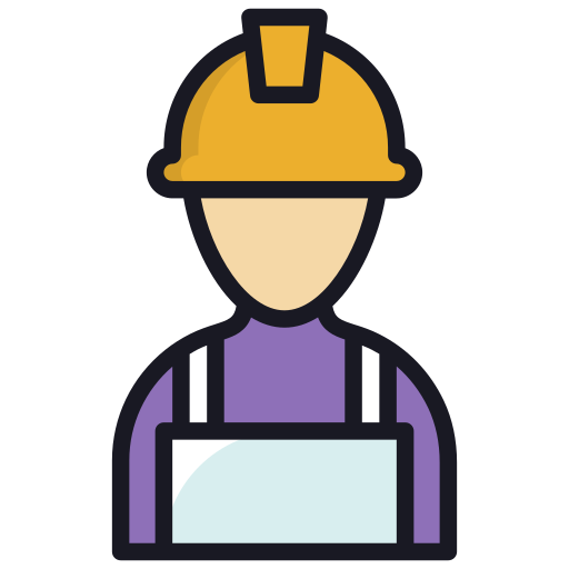 Worker Generic Outline Color icon