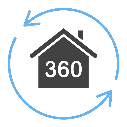 vista 360 Generic Blue icono