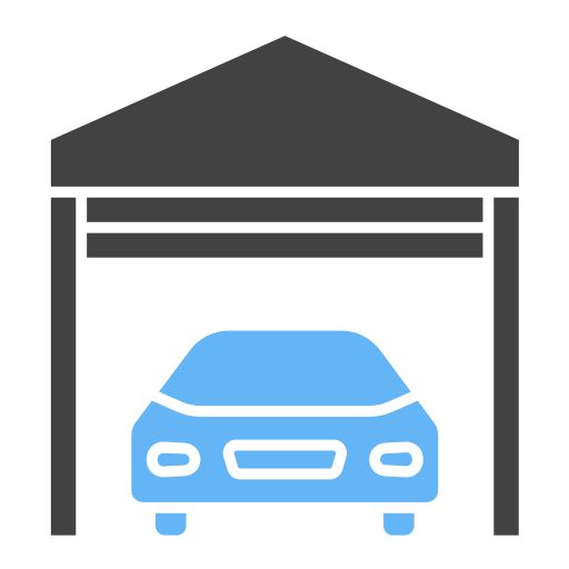 garage Generic Blue icon