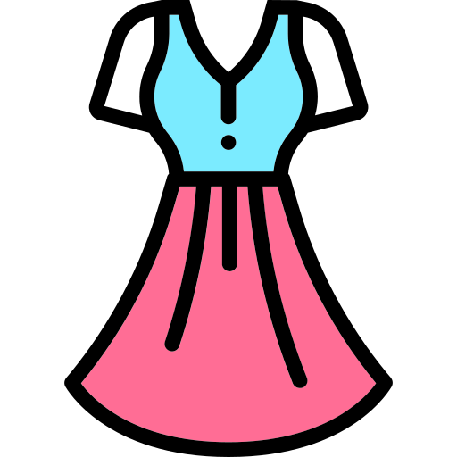 Dress Generic Outline Color icon