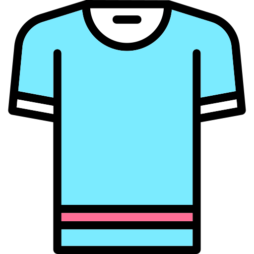 T-shirt Generic Outline Color icon