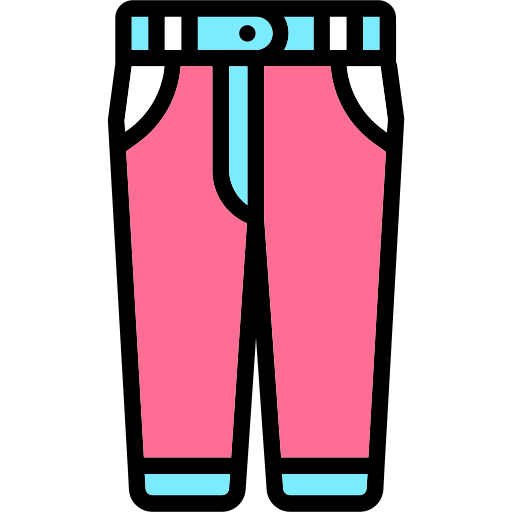 Trouser Generic Outline Color icon