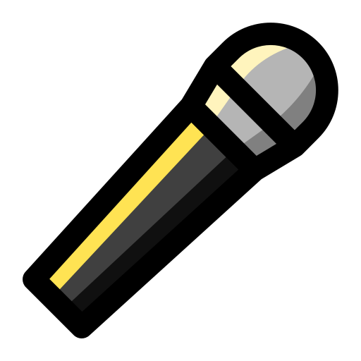 マイクロフォン Generic Outline Color icon