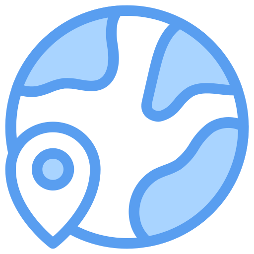 globo terráqueo Generic Blue icono