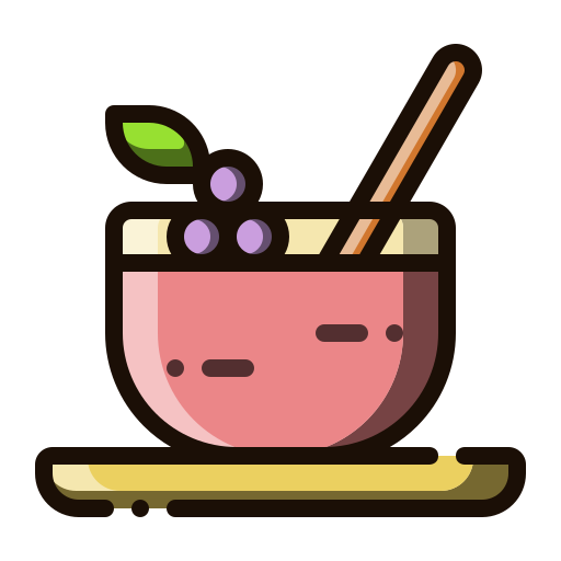 커스터드 Generic Outline Color icon