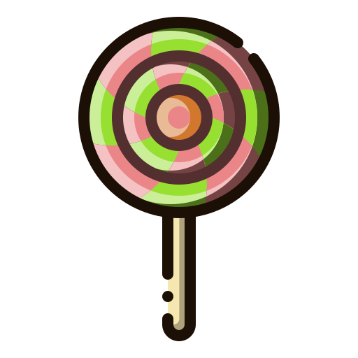 lolly Generic Outline Color icoon