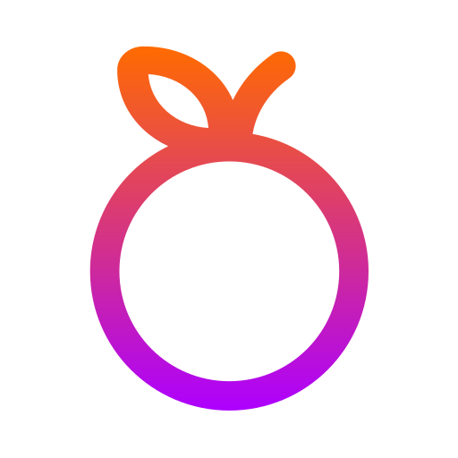 orange Generic Gradient Icône
