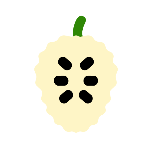 Сметанное яблоко Generic Flat иконка