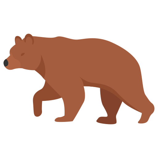 Полярный медведь Generic Flat иконка