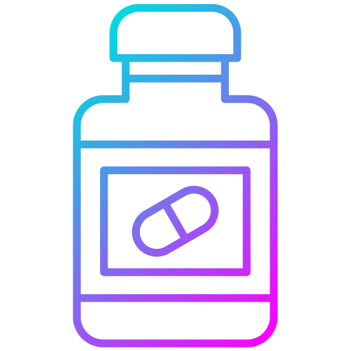 Pills bottle Generic Gradient icon