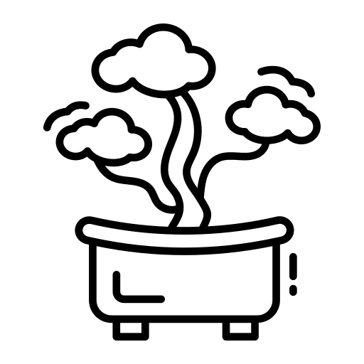 bonsai Generic Detailed Outline Ícone