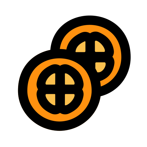 naranja china Generic Outline Color icono