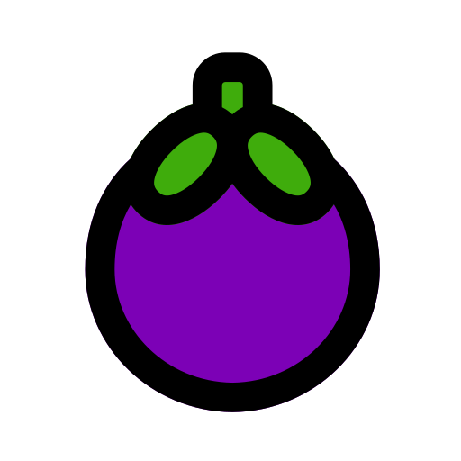 mangosteen Generic Outline Color icoon