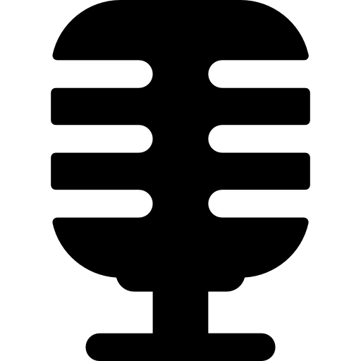microfone de rádio  Ícone