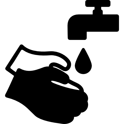 lavage des mains  Icône