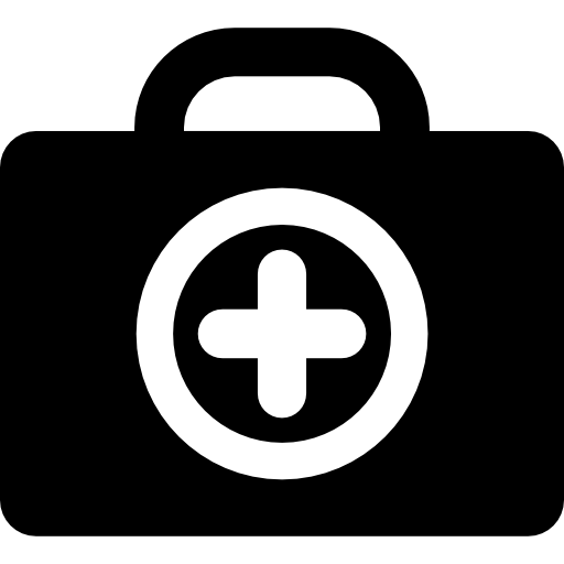 maletín médico  icono