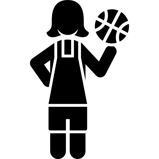 giocatore di basket  icona