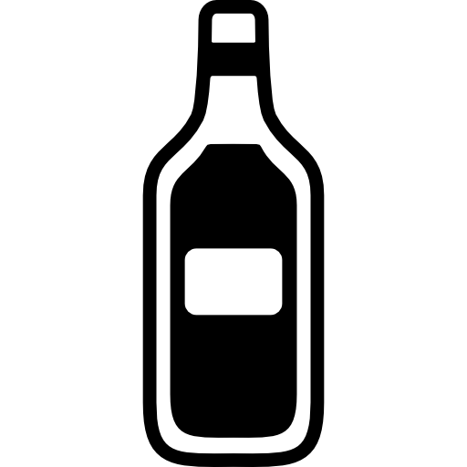 bottiglia di vino  icona