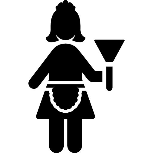 Уборщица  иконка