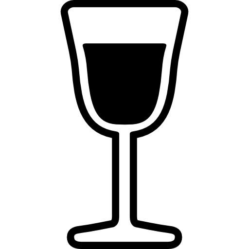 Бокал вина  иконка
