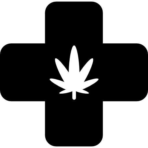 marijuana medica  icona