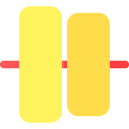 Align center Basic Rounded Flat icon