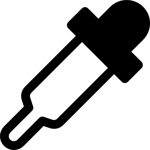 Pipette Basic Rounded Filled icon