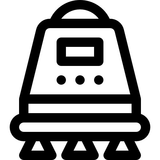 cápsula espacial Basic Rounded Lineal icono