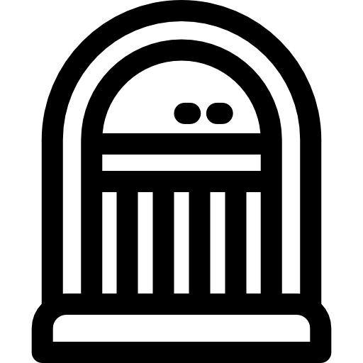 jukebox Basic Rounded Lineal icon