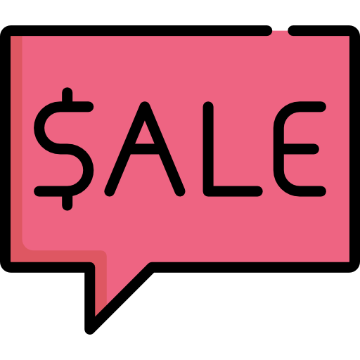 Sale sign Special Lineal color icon