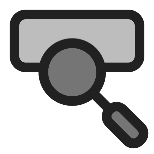 moteur de recherche Generic Grey Icône