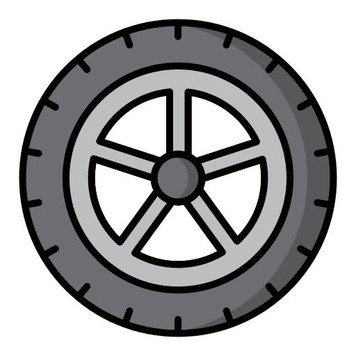 바퀴 Generic Outline Color icon