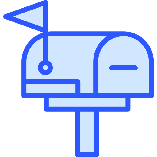 buzón Generic Blue icono
