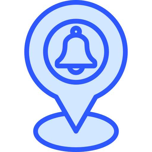 dzwonek powiadomień Generic Blue ikona