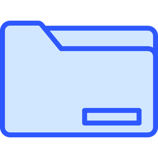 File storage Generic Blue icon