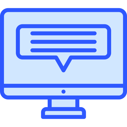메세지 Generic Blue icon