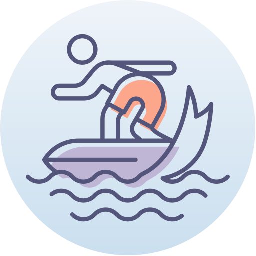 tabla de surf Generic Circular icono