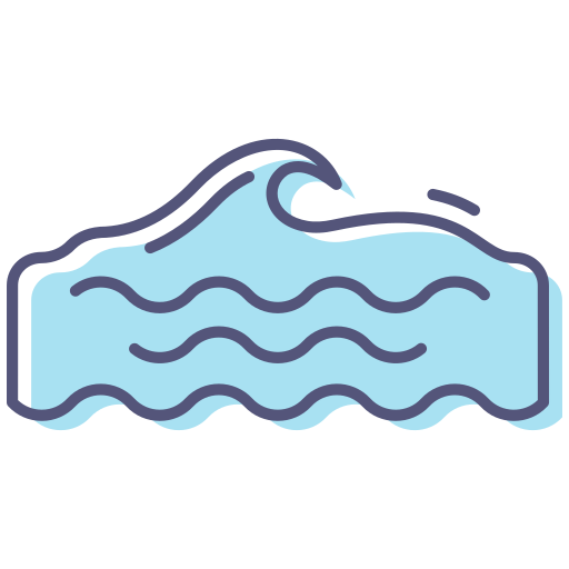 水の波 Generic Color Omission icon
